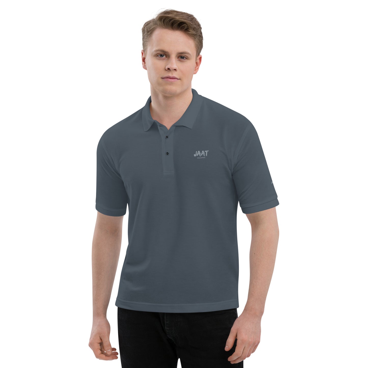 Men's Premium Polo - Jaat unltd.