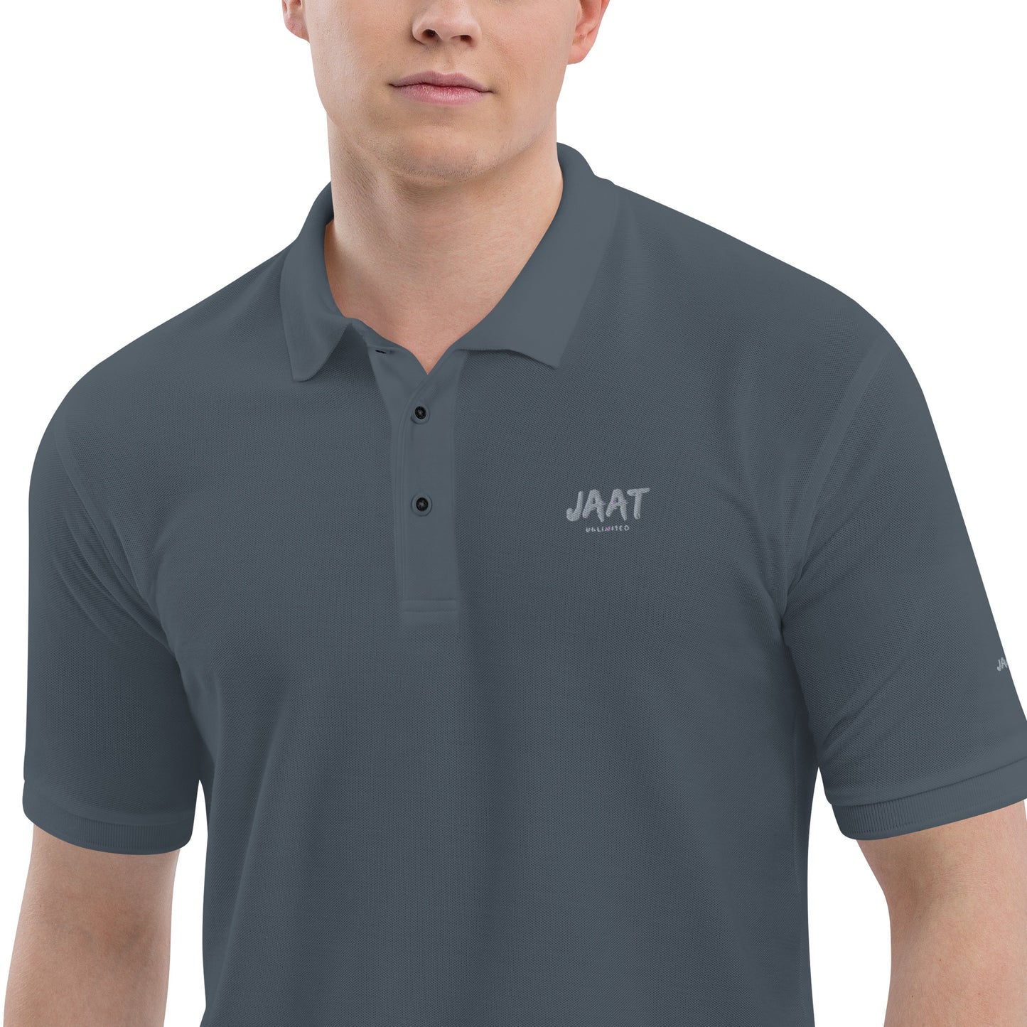 Men's Premium Polo - Jaat unltd.